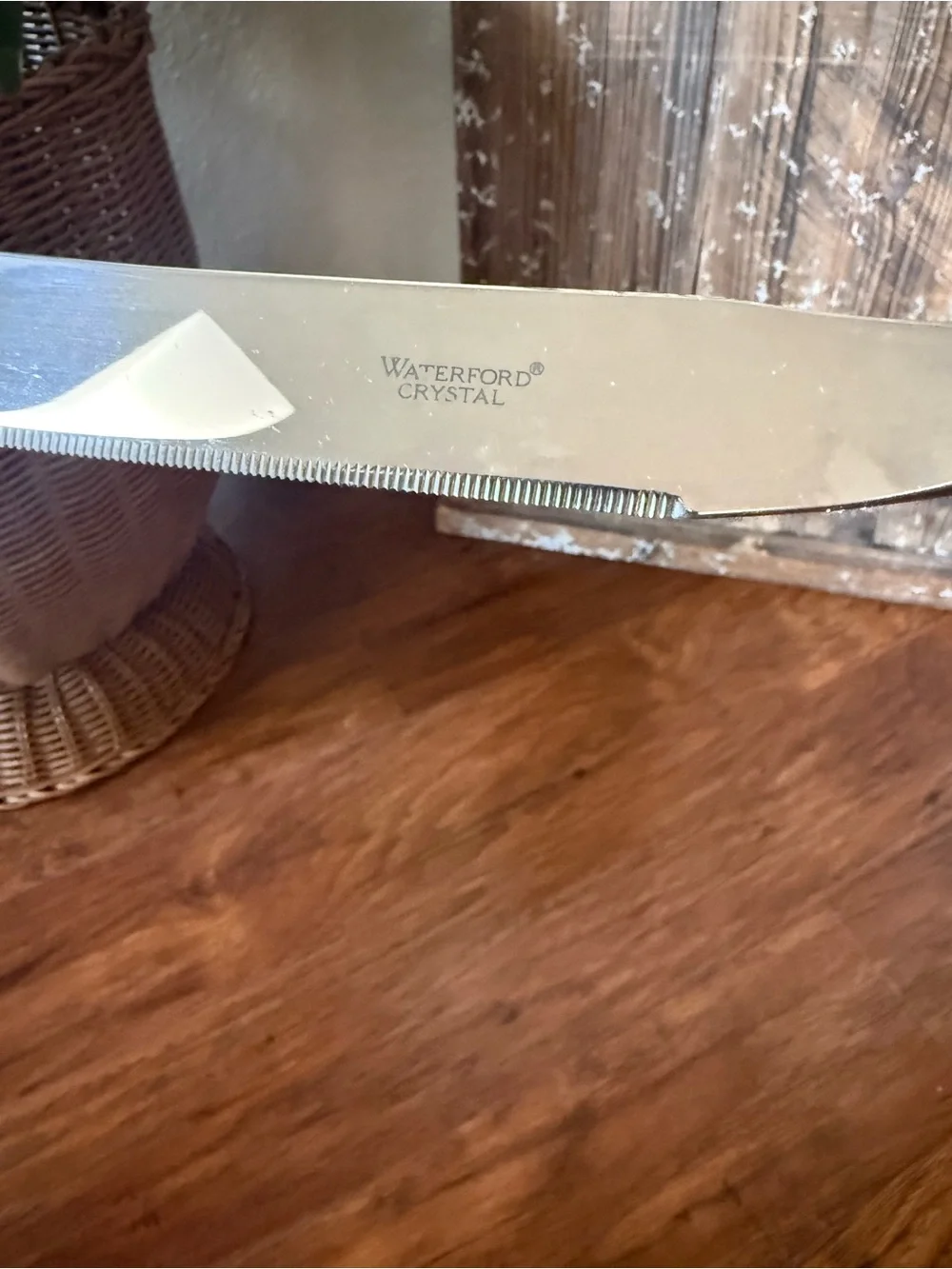 Waterford Lismore Crystal Cake Knife NWOB